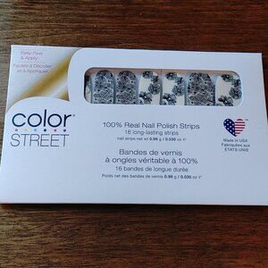New COLOR STREET Real Nail Polish Strips Flower Power